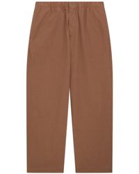 Lardini - Flat-Front Trousers - Lyst