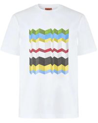 Missoni - Camiseta Con Motivo En Zigzag - Lyst
