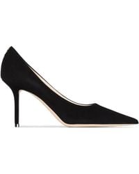 Jimmy Choo - Love 85 Suede Pumps - Lyst