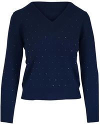 Kinross Cashmere - Pull À Col V - Lyst