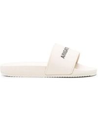 Axel Arigato - Logo-Print Pool Slides - Lyst