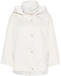 Moorer - Lawrie-Adb Hoodd Jacket - Lyst