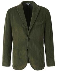 Boglioli - Corduroy Single-Breasted Blazer - Lyst