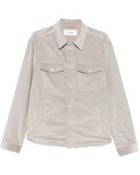 Lardini - Pocket Corduroy Shirt Jacket - Lyst