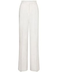 Alberta Ferretti - Straight-leg Trousers - Lyst