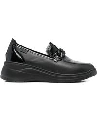 Melluso - Chain-Embellishment Loafers - Lyst
