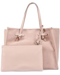 Gianni Chiarini - Leren Schoudertas Met Geknoopt Detail - Lyst