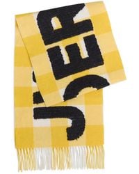 JW Anderson - Check-Pattern Scarf - Lyst
