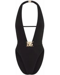 Dolce & Gabbana - Swimwear > one-piece - Lyst