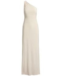 Ralph Lauren - One-Shoulder Maxi Dress - Lyst