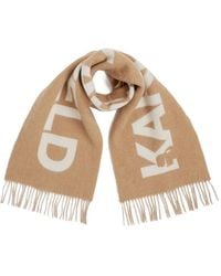 KARL LAGERFELD - K/Essential Jacquard Woven Scarf - Lyst