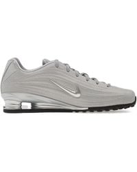 Nike - Shox Z Metallic-Logo Sneakers - Lyst