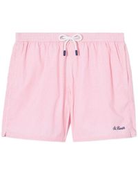 MC2 Saint Barth - Patmos Seersucker Gingham Swim Shorts - Lyst