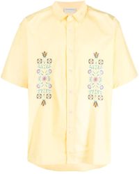 Drole de Monsieur - Spencer Met Geborduurde Bloemen - Lyst