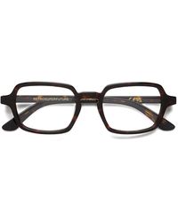 Retrosuperfuture - Rectangle-Frame Tortoiseshell Glasses - Lyst