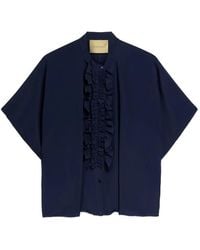 Momoní - Chemise Berenice À Volants - Lyst