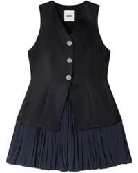 Sandro - Layered Sleeveless Dress - Lyst