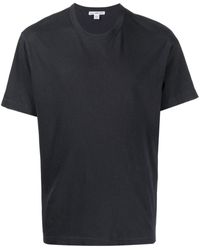 James Perse - Short-sleeved Cotton T-shirt - Lyst