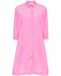 Peserico - Cotton Blend Shirt Dress - Lyst