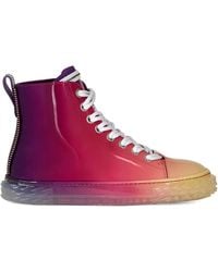 Giuseppe Zanotti - Gradient-Effect High-Top Sneakers - Lyst