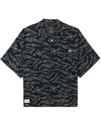Alpha Industries - Chemise Imprimée À Manches Courtes - Lyst
