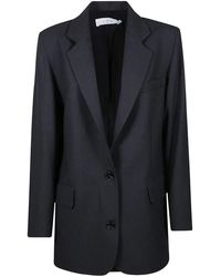 IRO - Pinstripe Button Guilda Jacket - Lyst