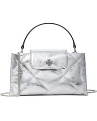 Tory Burch - Mini Kira Diamond-Quilted Tote Bag - Lyst