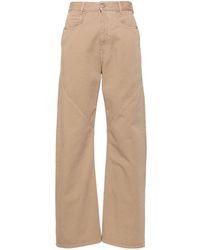 MM6 by Maison Martin Margiela - Weite High-Rise-Jeans - Lyst