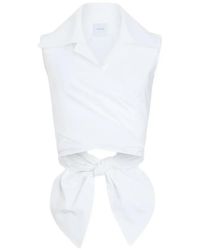 Patou - Draped Sleeveless Top - Lyst