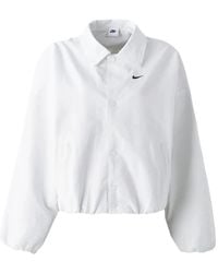 Nike - Jacke Mit Swoosh-Stickerei - Lyst