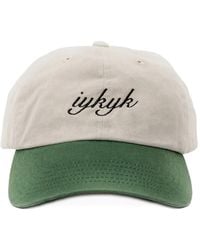 D1 Milano - Embroidered Cotton-Twill Cap - Lyst