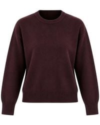SOLOTRE - Ribbed-Trim Sweater - Lyst