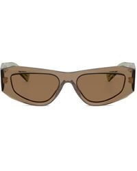 Prada - Symbole Rectangular-Frame Sunglasses - Lyst