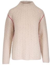 The Elder Statesman - Open-Knit Sweater - Lyst