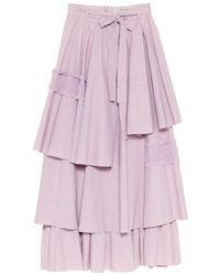 A Tentative Atelier - Genova Skirt - Lyst