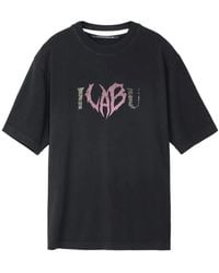 CAMPERLAB - T-Shirt En Coton À Imprimé Graphique - Lyst