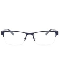 Lacoste - Lunettes De Vue À Monture Rectangulaire - Lyst