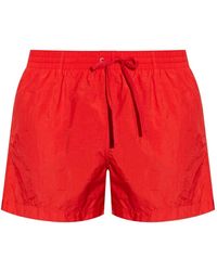 MM6 by Maison Margiela - Drawstring Swim Shorts - Lyst