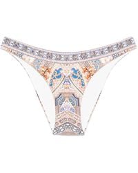 CAMILLA - Bragas de bikini con estampado Make Me Your Mosaic - Lyst