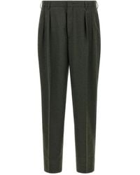 Cellar Door - Pleated Pin-Tuck Trousers - Lyst