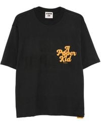 A PAPER KID - Logo-Print Short-Sleeve T-Shirt - Lyst