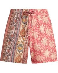 Etro - アブストラクトパターン トランクス水着 - Lyst