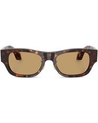 Giorgio Armani - Rectangle-Frame Sunglasses - Lyst