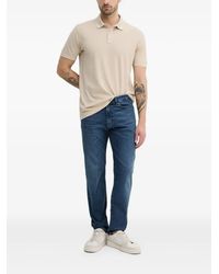 Paul & Shark - Polo Ricamata A Maniche Corte - Lyst
