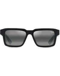 Maui Jim - Kahiko Square-Frame Sunglasses - Lyst