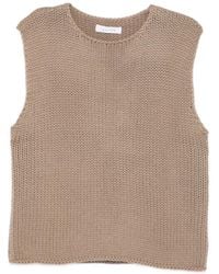 Liska - Round-Neck Vest - Lyst
