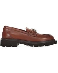 Bally - Loafer Aus Leder - Lyst