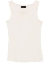 Fabiana Filippi - Monili-Chain-Trim Tank Top - Lyst