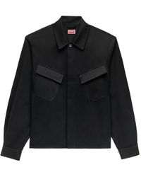 KENZO - Signature Shirt Jacket - Lyst