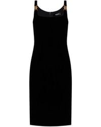 Versace - Abito Corto Medusa Con Decorazione - Lyst